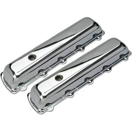 Trans-Dapt Performance Chrome Valve Covers, Black T37-9391